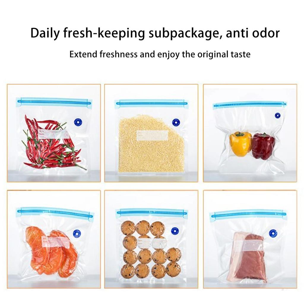 Vacuum Sealed Food Bags Household Food Vacuum Compression Bags Reusable Snacks Food Storage Bag Kitchen Accessories