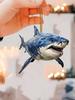 1pcs Shark Pattern Keychain Simple Fashion Style DIY Creative Keychain Suitable for Car Decoration, Perfect Gift for All Seasons