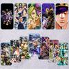 RP41 JoJos Bizarre Adventure Transparent Phone Case for Motorola Moto G7 G8 G9 G84 G85 G73 G24 G15 Z2 Play Power Plus