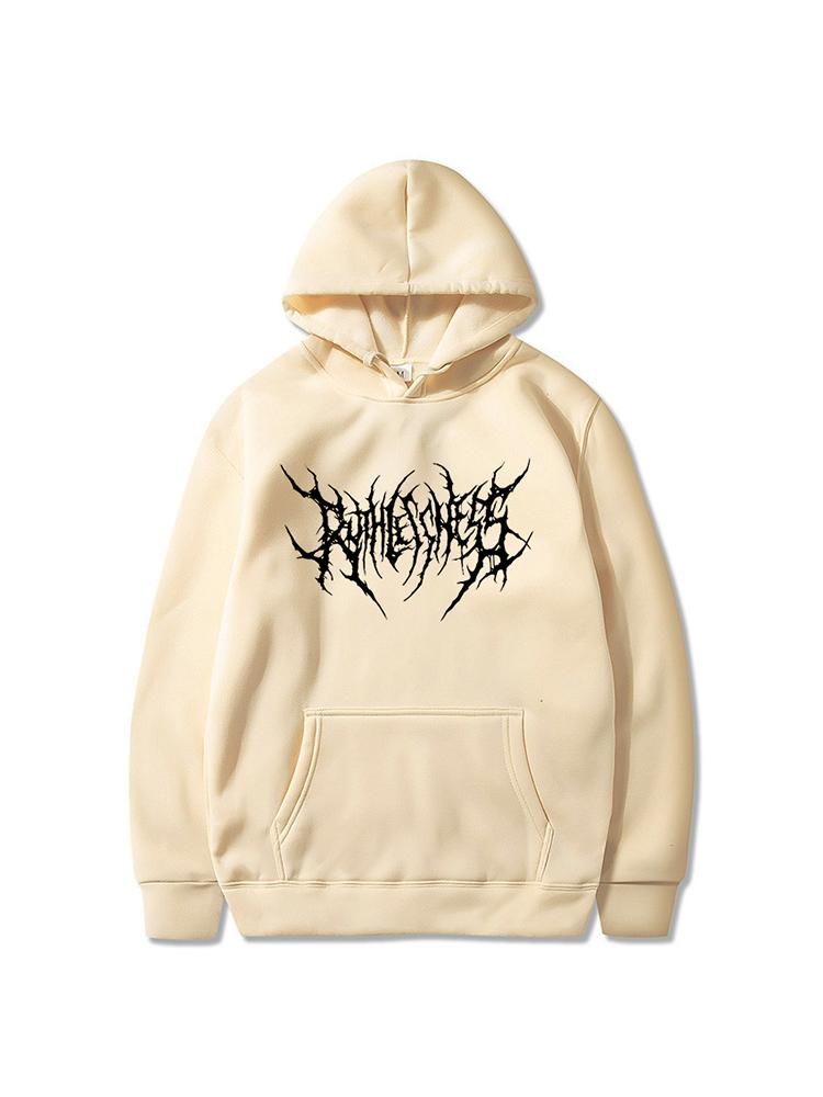 Kpop Gothic Super Big Dark Lightning Lockere Strickjacke mit Kapuze Langärmliger Pullover Mantel Baumwolle Y2K Übergroßes dünnes Flammen-Sweatshirt