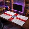 England Football Crest Mouse Pad, Extended Non Slip Rubber Desk Mat for Gaming Office Laptop Fan Gift