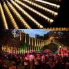 NASEBEMU LED Meteor Rain Lights for Christmas and and Perfect for Meteor Showers and 1 Set 8 Trees, Outdoors, Gardens, More, Energy-Saving,