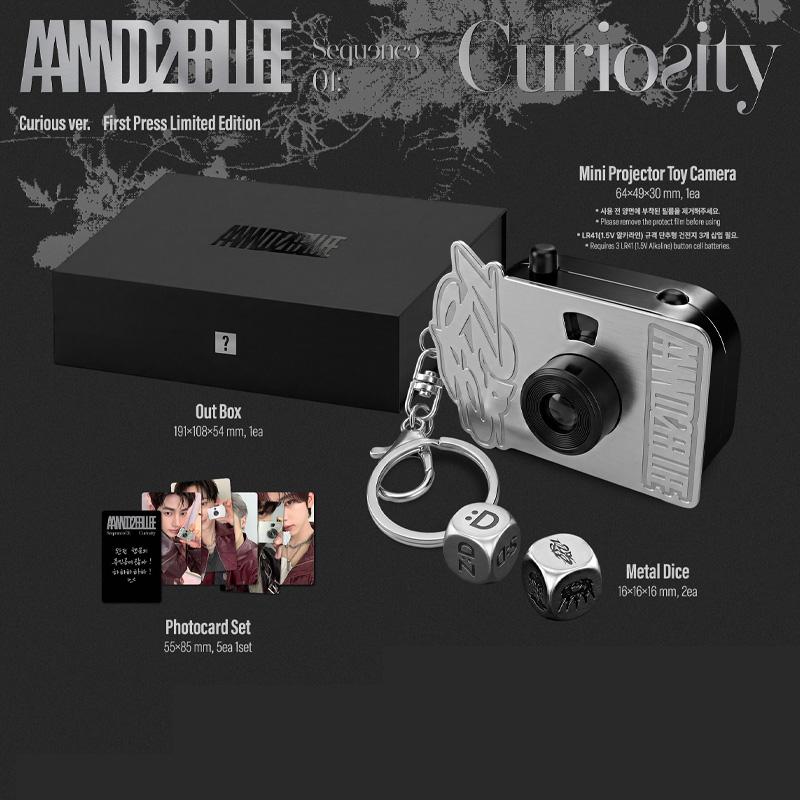 AND2BLE – 1st Mini Album Sequence 01 Curiosity (Curious Ver.)
