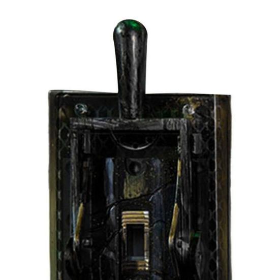 Terror-Switch Light Switch Cover Jump Scare Prank Decor for Halloween Screaming Sound Eerie Green Glow Spooky Haunted House Accessory