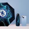 Chelsea FC Pattern Printed Mini 5 Folds 8 Ribs Compact Umbrella Windproof Waterproof Lightweight Portable Folding