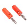 10pcs 22.090 4mm Banana Plug Gold Plated Lantern Banana Plug Connector for Electronic Equipment