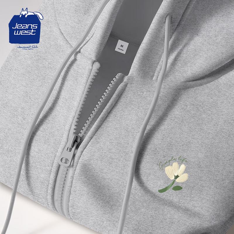 

JEANSWEST CLUB Women s Hooded Cardigan L