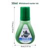 Whiteboard Marker Ink,4 Colors Red,Blue,Black,Green Whiteboard Marker Refill Ink,50ml,For Erasable Whiteboard Markers pen