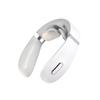 Pulse Neck Massager Electric Point Therapy Portable Hot Compress for Cervical Shoulder White