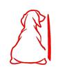 Adorable Wagging Puppy Window Sticker Strong Weatherproof Decoration Simple Installation for Vehicles Gifts