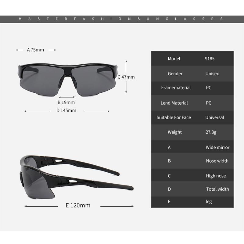 Outdoor Activity Mountaineering Goggles Uv UV Protection Glasses Mens Road Mountain Bike Biking Wind Resistant Eyeglasses XSY9185