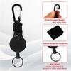 SHGO-Portable Telescopic Rope Key Hanging Ring, 1 Set Anti-Loss, Design For Office And For Outdoor Use