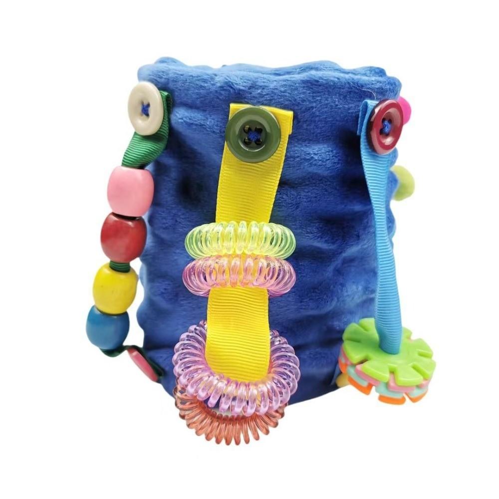 Skin-friendly Fidget Pillow Sleeve Multi-sensory Stimulation Fidget Blanket Perception Training