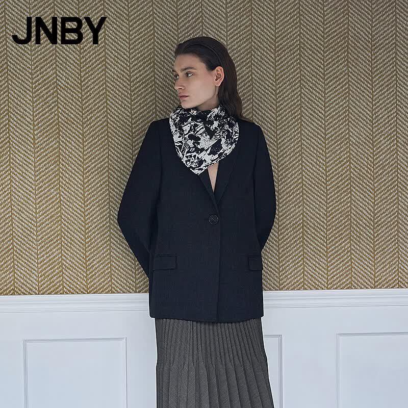 JNBY 2026 Spring Casual A-Line Midi Skirt