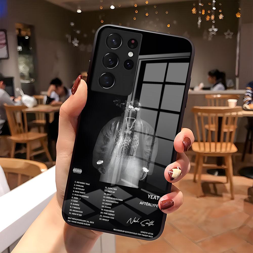 Yeat Rapper AfterLyfe Phone Case For Samsung A56 A36 A26 A16 A15 A25 A35 A55 A14 A34 A24 A54 Glass Case