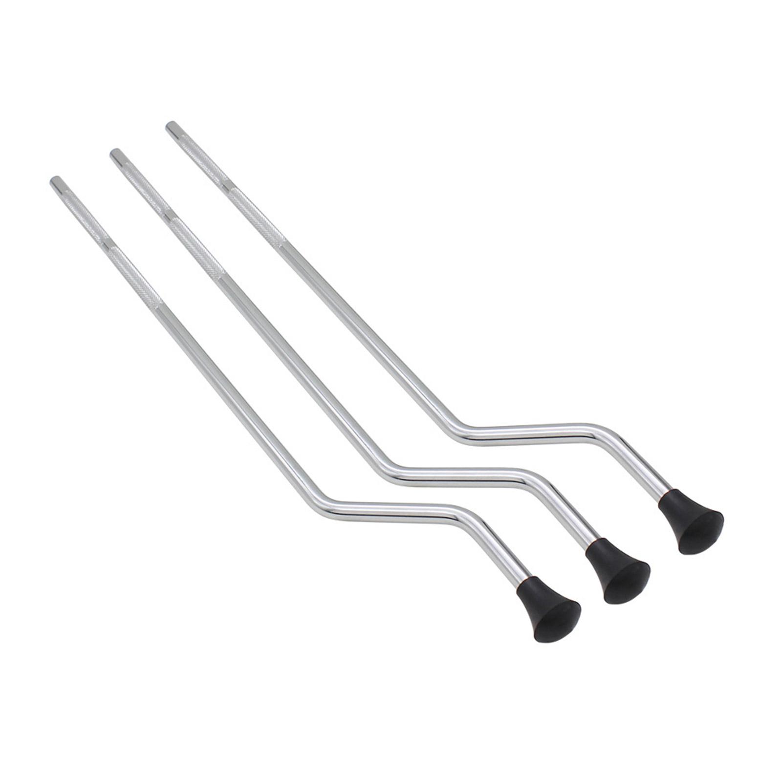 

3 шт. регулируемые по высоте ножки для барабана для ударного инструмента, устойчивость и простота установки, комплект металлических ножек для барабана