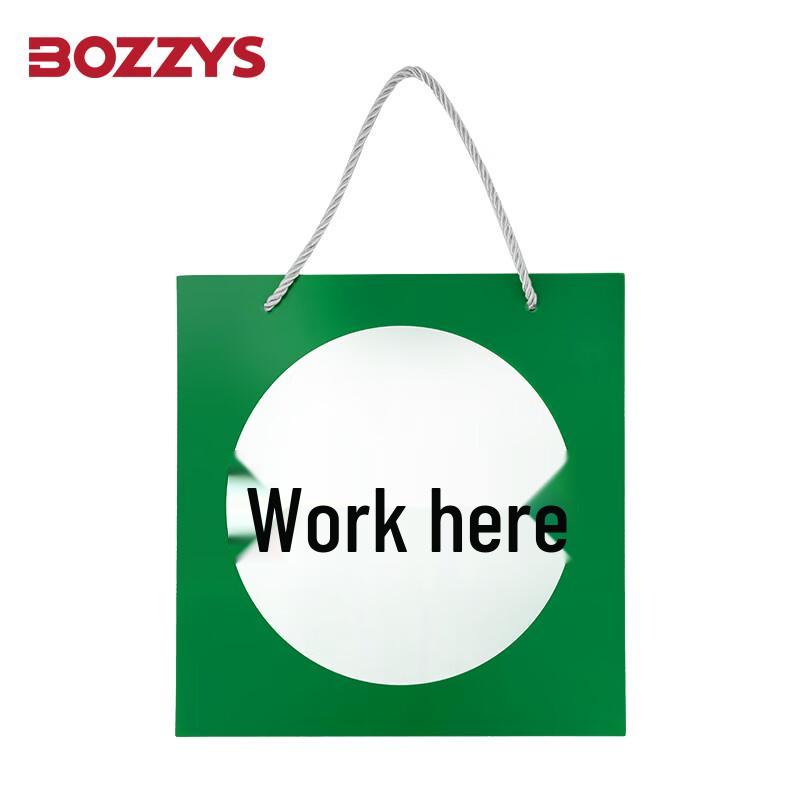 BOZZYS Do Not Operate Hanging Safety Sign