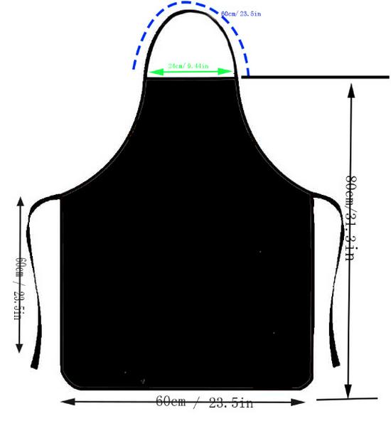 Innovative 3D Rooster Print Waterproof & Stain-Resistant Apron