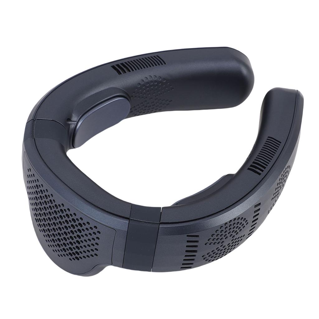 Neck Fan Semiconductor Heating Cooling Double Use Portable Quiet 3 Speeds Wearable Fan for Travel Beach Cycling Camping