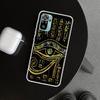 Sacred Eye of Horus Egypt Fresco Phone Case Cover for Xiaomi Redmi Note 15 14 13 12 11 Pro Plus 14S 12S 11S 11T 11E 10S 10 Custo