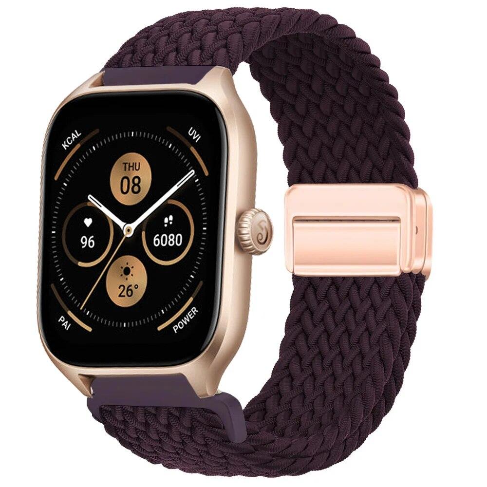 Geflochtene Solo-Schlaufenbänder Für Amazfit GTS/2e/3/4/GTS2 Mini/GTR 47/GTR2/4/3/Pro Armband Amazfit bip 6 20mm/22mm Uhrenarmband