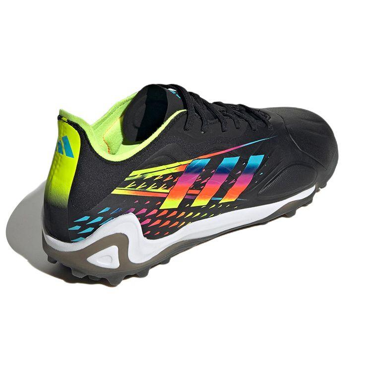 Adidas Copa Sense.1 TF Al Rihla Pack - Schwarze Herren-Sneaker Core-Black Bright-Cyan Team-Solar-Yellow HR1853