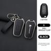 Alloy Leather Car Key Case Bag Cover Shell Holder For Peugeot 208 308 408 508 2008 K3008 4008 5008 Protector Keychain Accessories