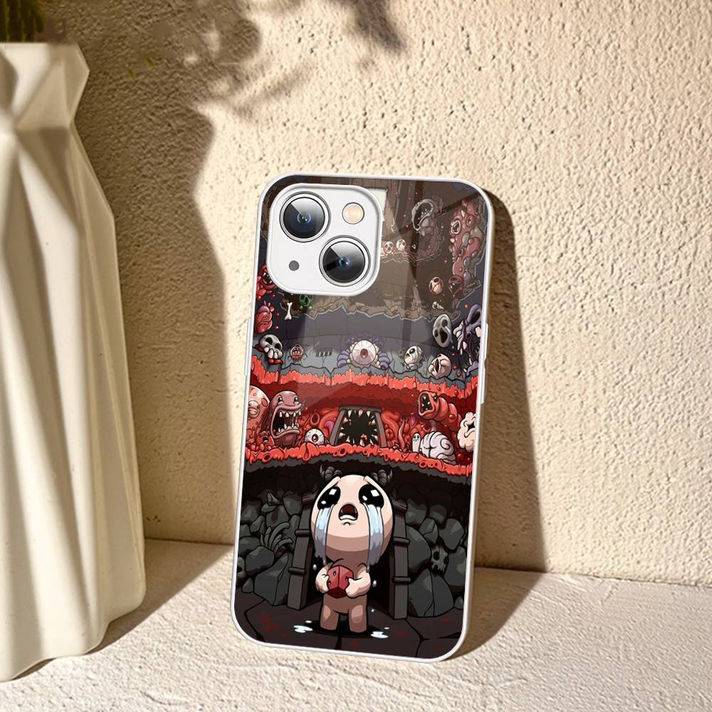 Action Game The Binding Of Isaac Tempered Glass For Iphone 14 13 12 11 Pro Mini XS MAX 14Plus X XS XR Cover