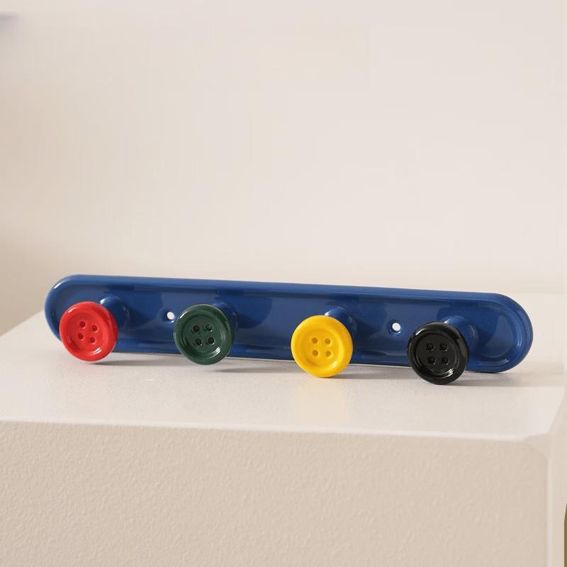 

CMAOS Ceramic Button 4-Hook Wall Hanger