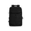 New Fitness Series Fabric, PU Backpack Men's Jet Black A13M521102FBK