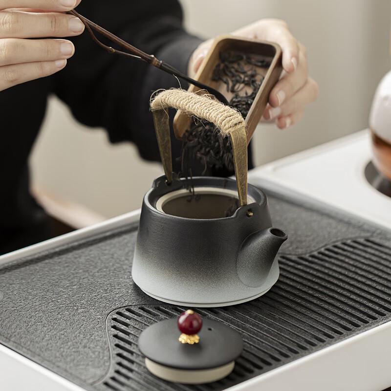 Tang Feng High-End Gongfu Tea Set with Integrated Tea Tray