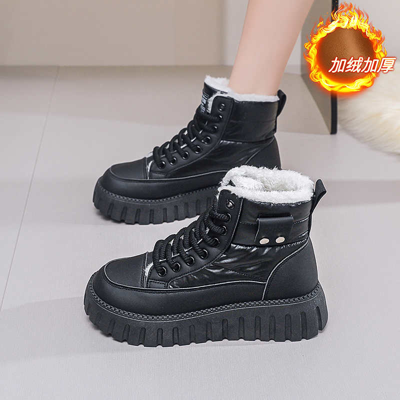 Fashion Big Sole Camp Women's Height Sneakers Orange Sneakers Women Shoes High Heels White Sports Sunny Sports Wide Foot Class