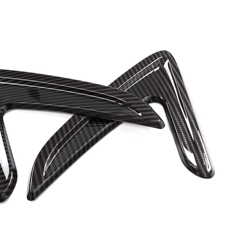 Für BMW 3er F30 2013 2014 2015 2016 2017 2018 2 Stück Auto Seitenflügel Luftstrom Kotflügel Grill Outlet Ansaugentlüftungsverkleidung
