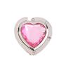 Heart Shaped Folding  Handbag Hook Bag Hanger Portable Foldable Table Hook Organizer Table Side Hooks Bag Accessories