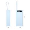 Detachable No‑Welding 16 Cells 18650 Battery Mobile Power Supply Kit Power Bank Kit QC Fast Charge Wireless Charging Function