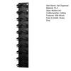 Hat Organizer Wall Mount Multilayer Baseball Cap Storage Display Holder Space Saving Bedroom Door Closet Hat Hanger
