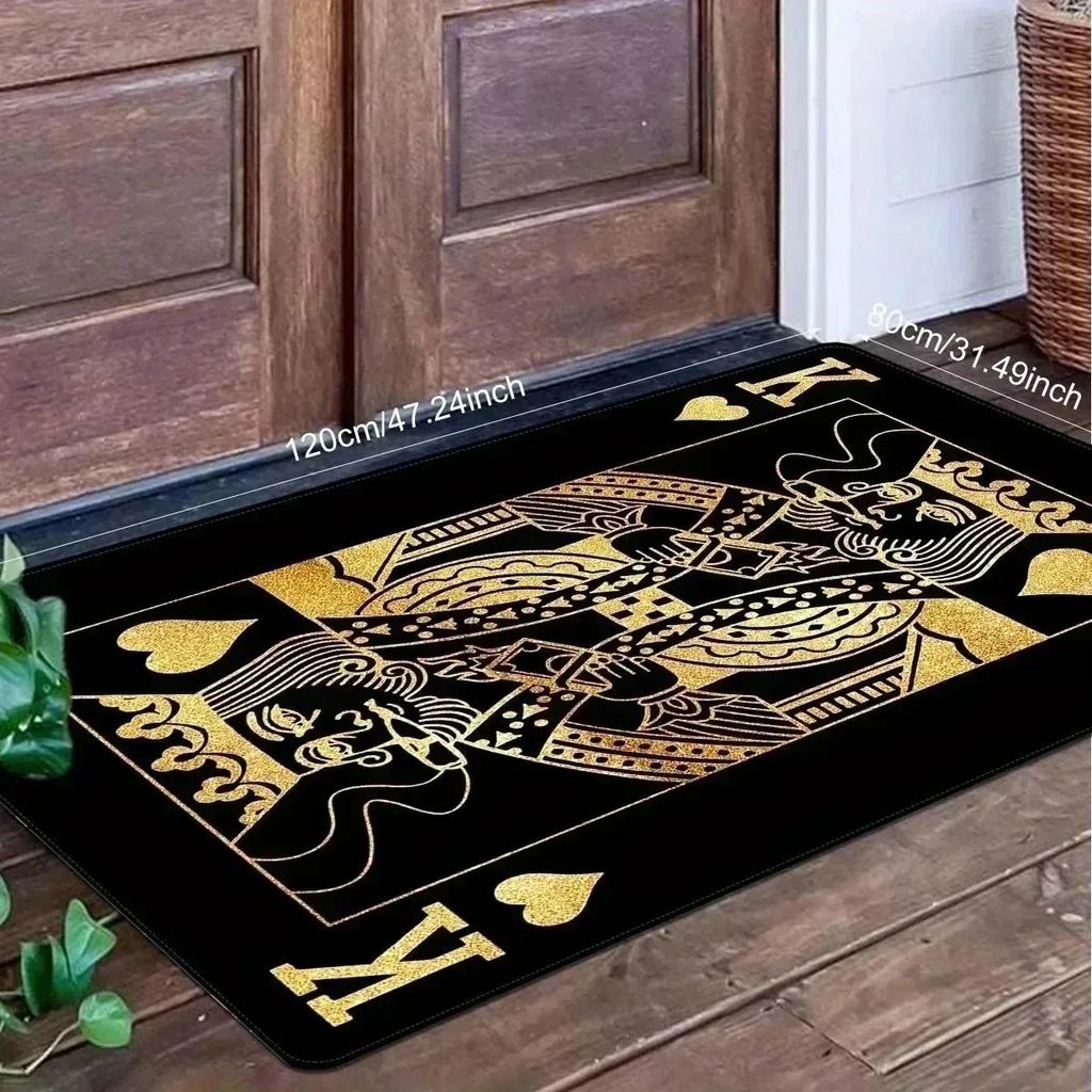 1PC Paw Print Pattern Kitchen Rug Non-Slip Door Mats Pop Design Bathroom Rug Bath Mat Carpet for Home Sink Laundry Decor