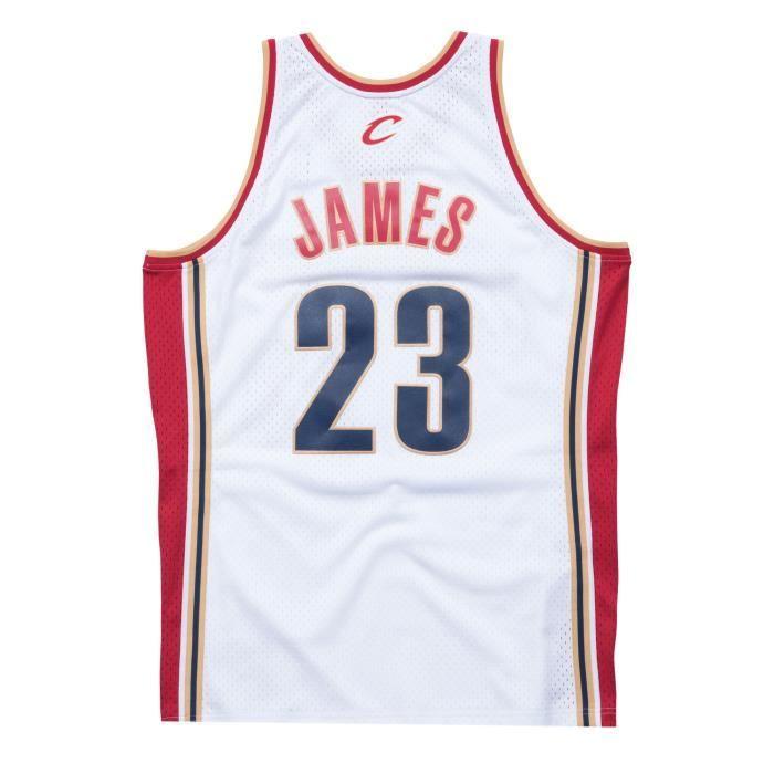 Maillot Swingman - Cleveland Cavaliers - Lebron James - Blanc - S - Respirant - Multisport