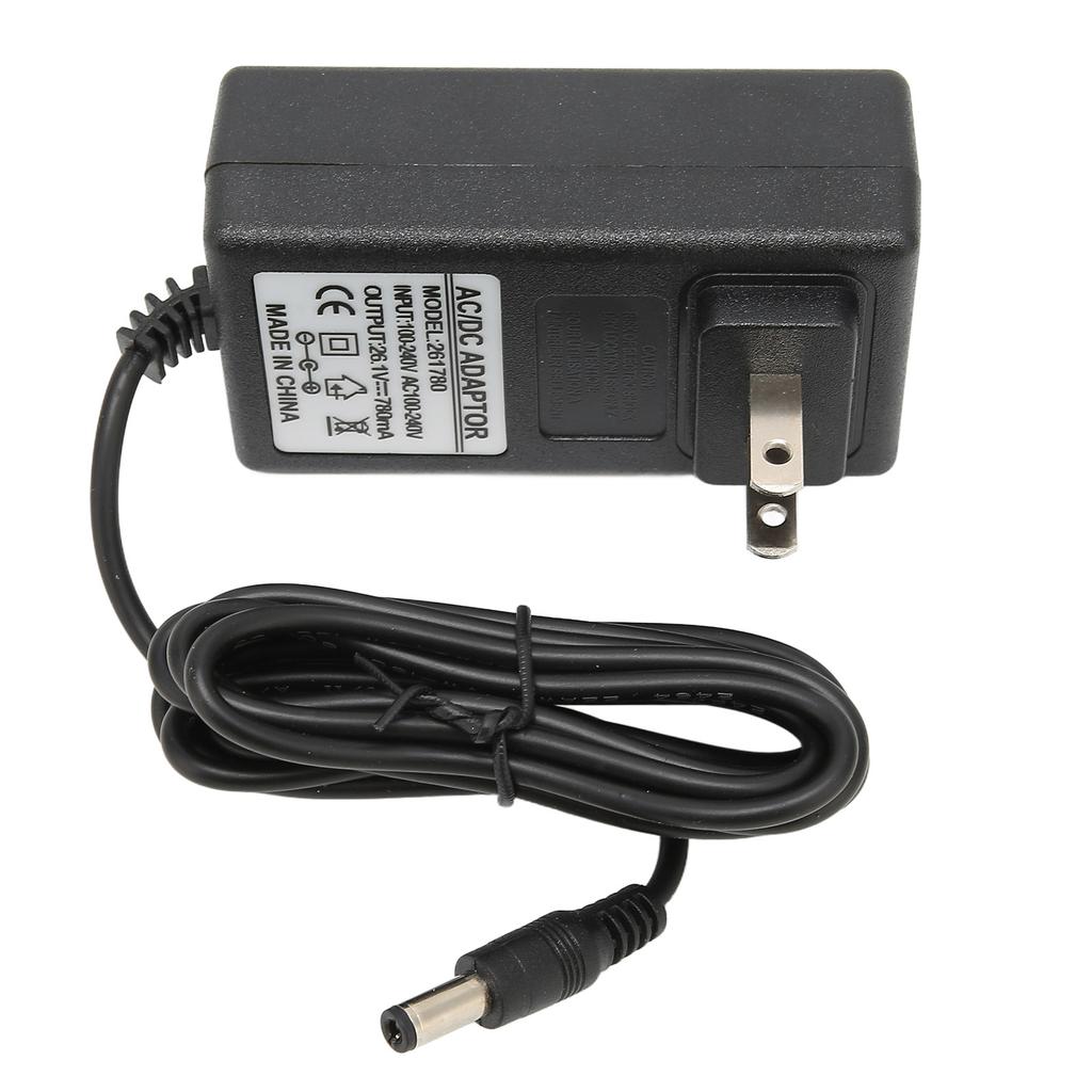 Vacuum Cleaner Charger Insulating Property Overvoltage Protection ABS Material 26.1V Power Adapter 100‑240V