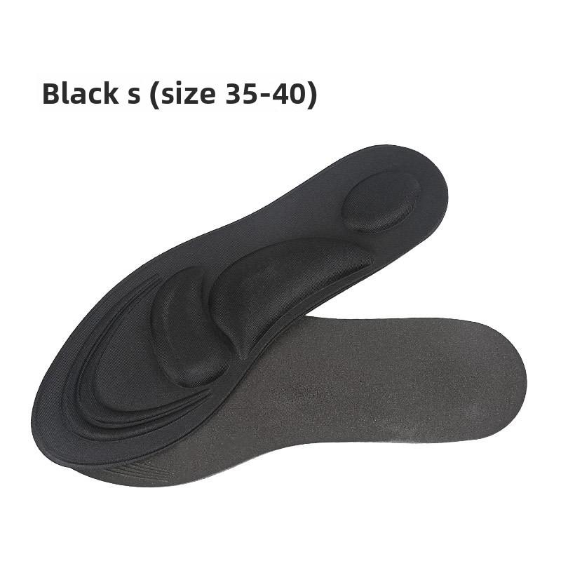 Arch Support Sponge Insole Running Sports Sweat Absorption Breathable Soft Flat Foot Arch Correction Can Be Cut Full Pad