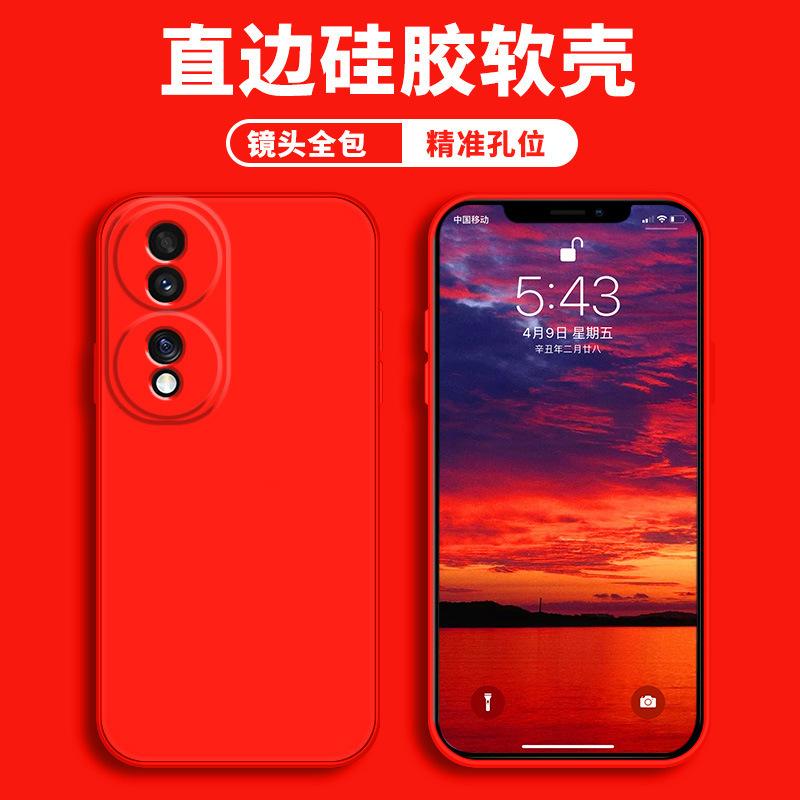 Applicable Honor 11Pro + mobile phone case Honor protective case Liquid soft silicone all-inclusive anti-drop male and female shell
