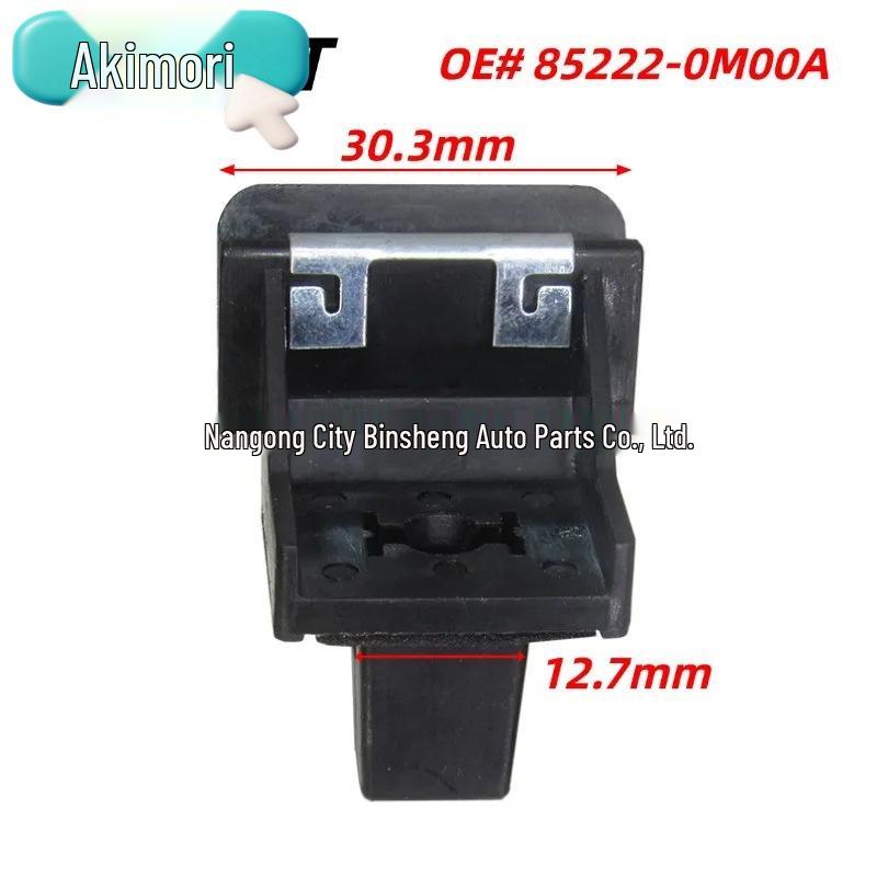 Rear Bumper Panel Clip for Nissan 2PCS OE#85222-0M00A/85222-0M000