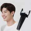 Einfache flauschige Haarnadel, Lockenansätze, hoch, natürlich, flauschige Haarspange, Damen-Lockenstab, Haarstyling-Tool, Kamm
