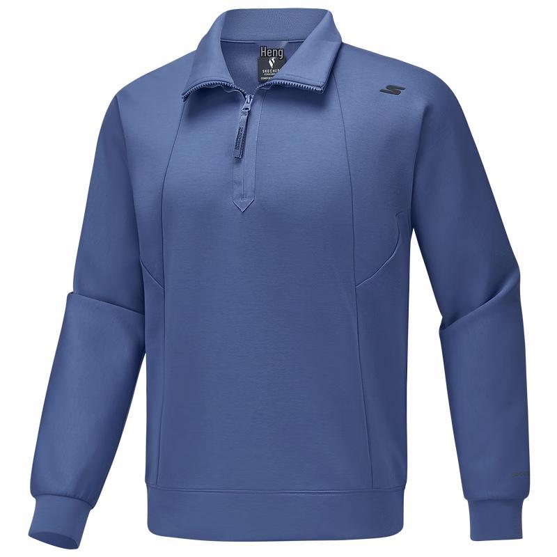 Skechers Men s Long-Sleeve Polo Sweatshirt L 5660₽