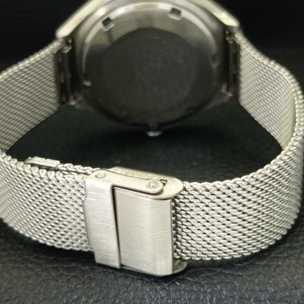 GEBRAUCHTE VINTAGE SEIKO 5 AUTOMATIK 6319A JAPAN HERREN SCHWARZES ZIFFERBLATT UHR a433808-2