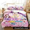 3D Printing Aikatsu! Cartoons Bedding Set Duvet Cover Bed Set Quilt Cover Pillowcase Comforter King Queen Size Adult Bedding741