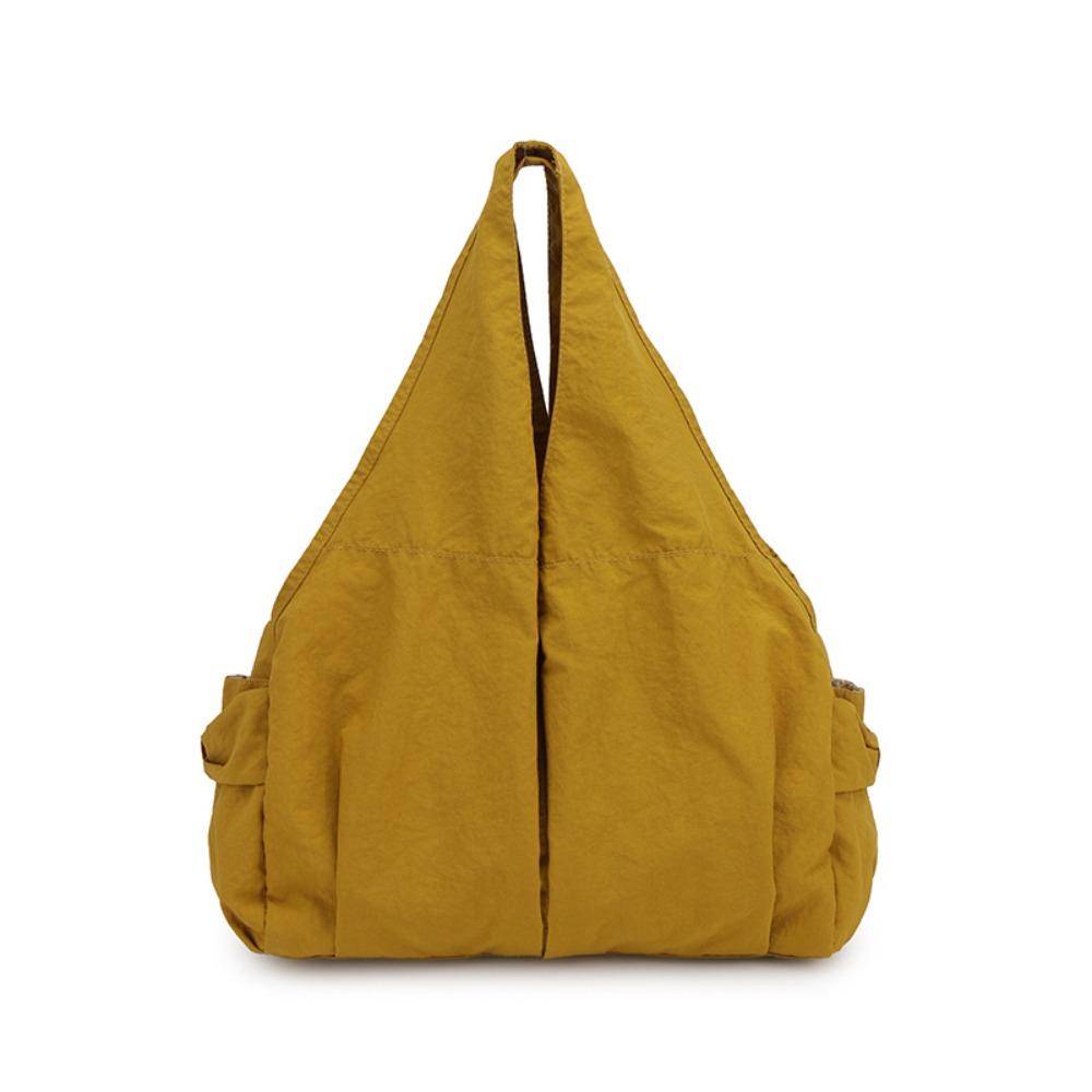Multi-Pocket Nylon Shoulder Bag Casual Storage Pouch Underarm Bag Large Capacity Tote Bag  Daily