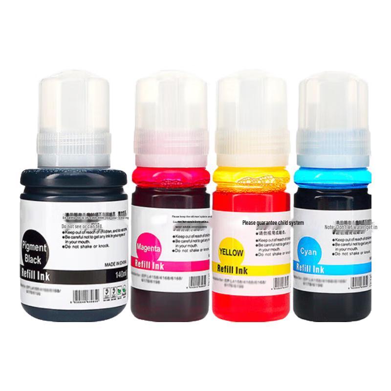 Jingcheng Compatible Epson 664 Ink Refill Set for L-Series Printers