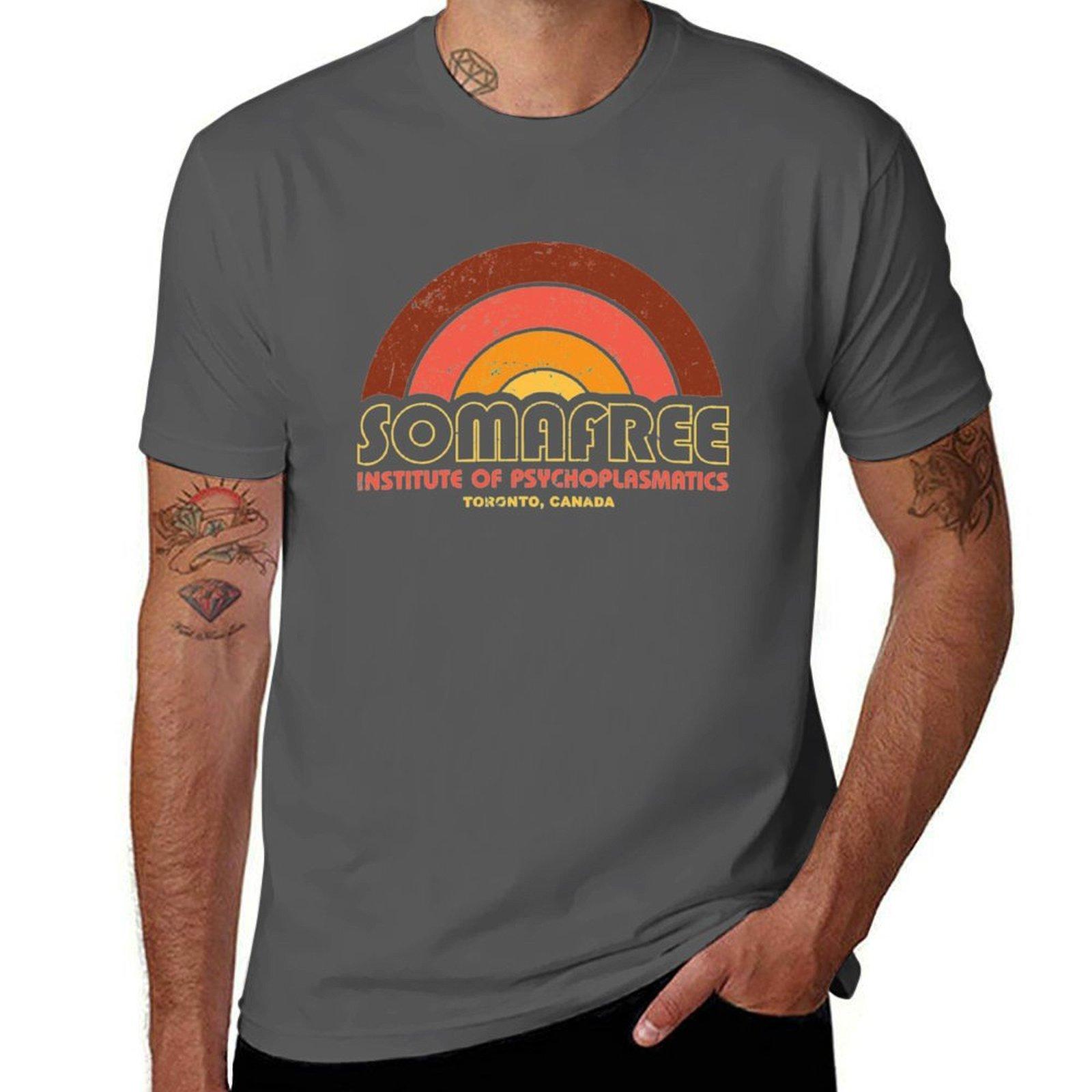 

Somafree Institute for Psychoplasmatics Shirt T-Shirt t shirt for man 100 percent cotton man t shirts graphic T-Shirt 4XL