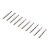 10pcs Spherical Dental Burrs Reduce Injury High Hardness Stainless Steel Dental Handpiece Burrs for
